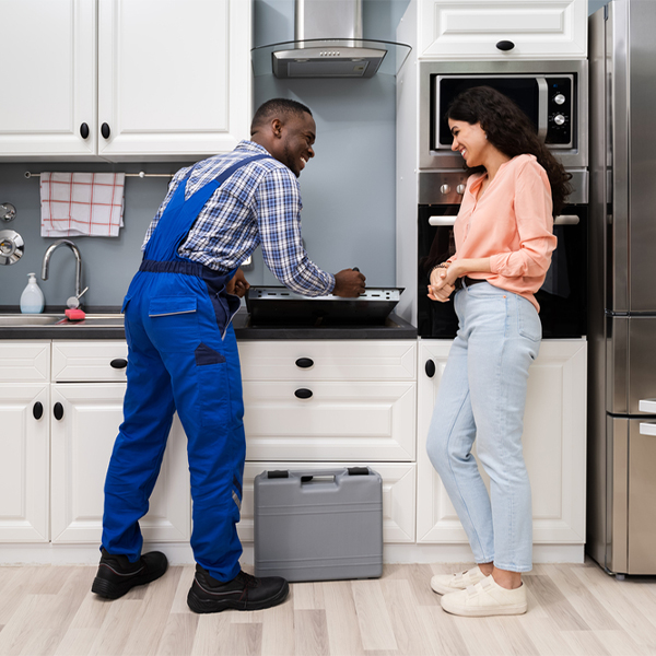 can you provide an estimate for cooktop repair before beginning any work in Dewy Rose Georgia